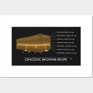 Cenozoic Brownie Recipe Posters and Art